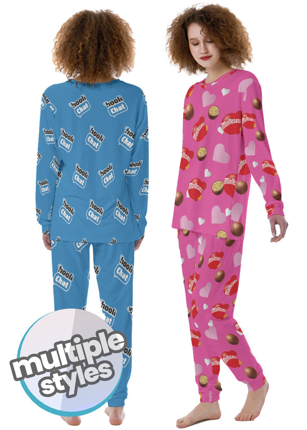 BULK Order Premium Custom Pyjamas (Women & Men PJs) (Disp. Price 30+ items)