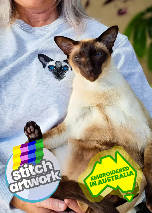 Custom Pet Embroidery - Women's Premium Jumper (NEXT-DAY prod. avail. at checkout) (Dog or Cat only)